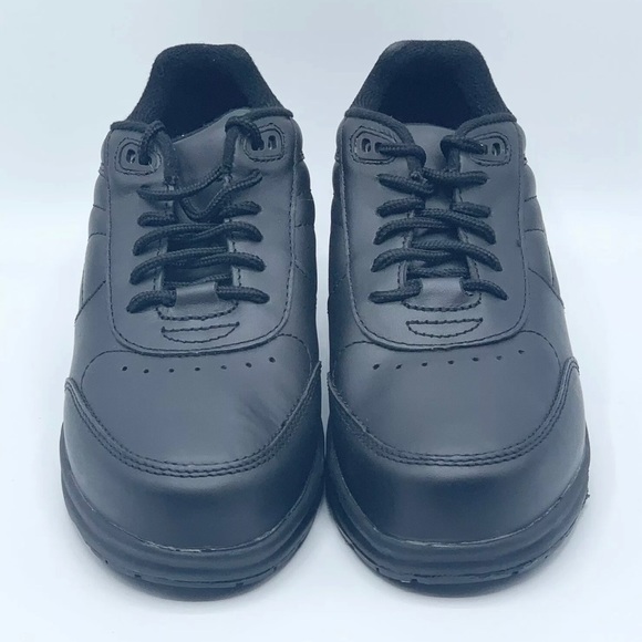 PW Minor Women's Orthopedic Black Leather Size 5 - Picture 2 of 7